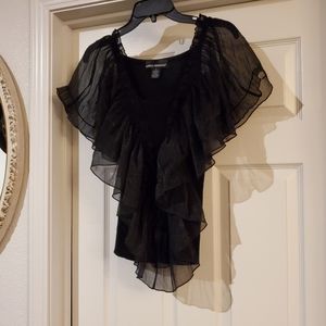 Isabella Rodriguez Shirred Woven Women's Blouse is a size S.